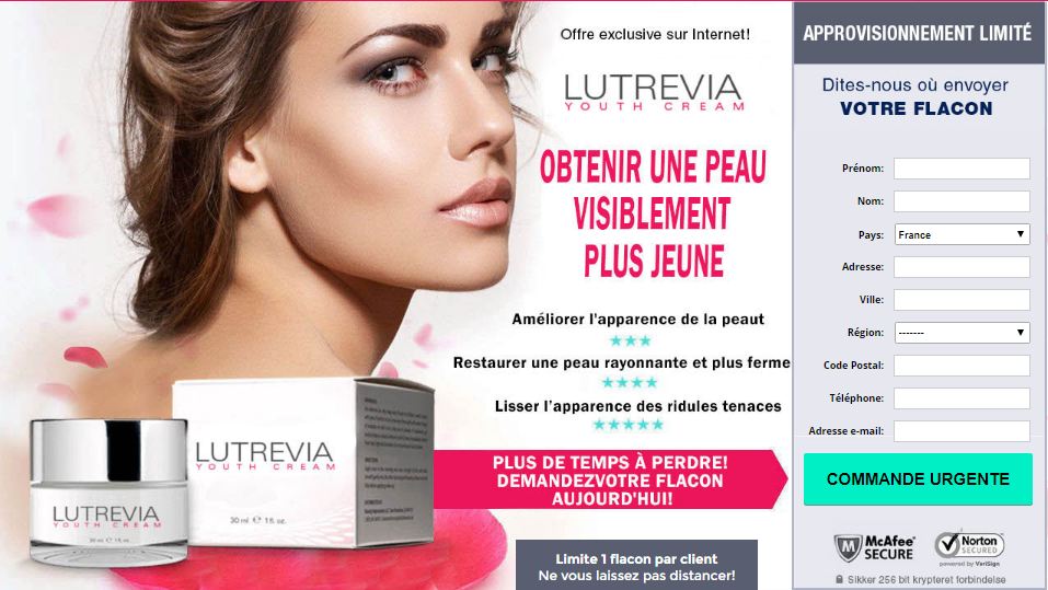 Lutrevia Youth cream afin